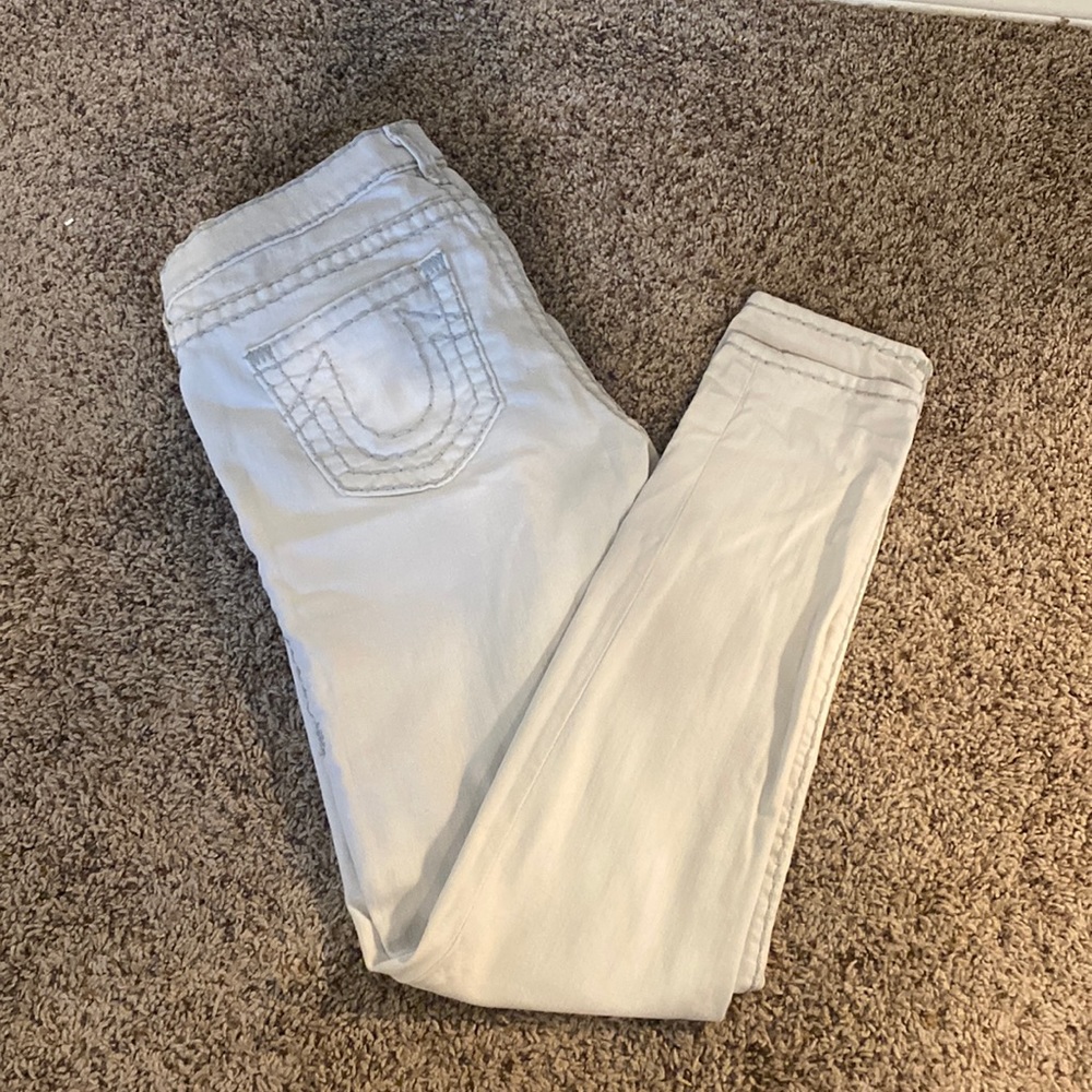 True religion white pants